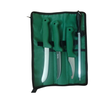 Preview: Schlacht Set , Zerwirk Set , Jäger Messer Set , Wild Zerlege Set , Wild Zerwirkung " 5 " teilig